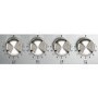 Kitchen Aid 60cm 4 Burner Gas Hob - Stainless Steel