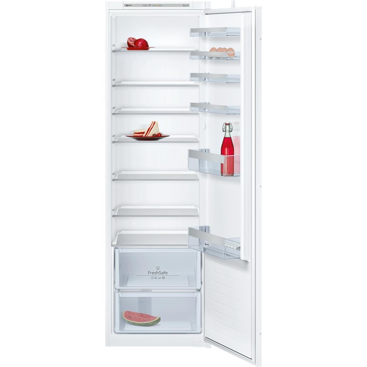 Neff KI1812S30G 55cm Wide Integrated In-Column Larder Fridge - White