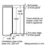 SIEMENS KI25RP60 iQ500 Energy Efficient Integrated Fridge