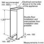 SIEMENS KI25RP60 iQ500 Energy Efficient Integrated Fridge