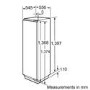 SIEMENS KI25RP60 iQ500 Energy Efficient Integrated Fridge