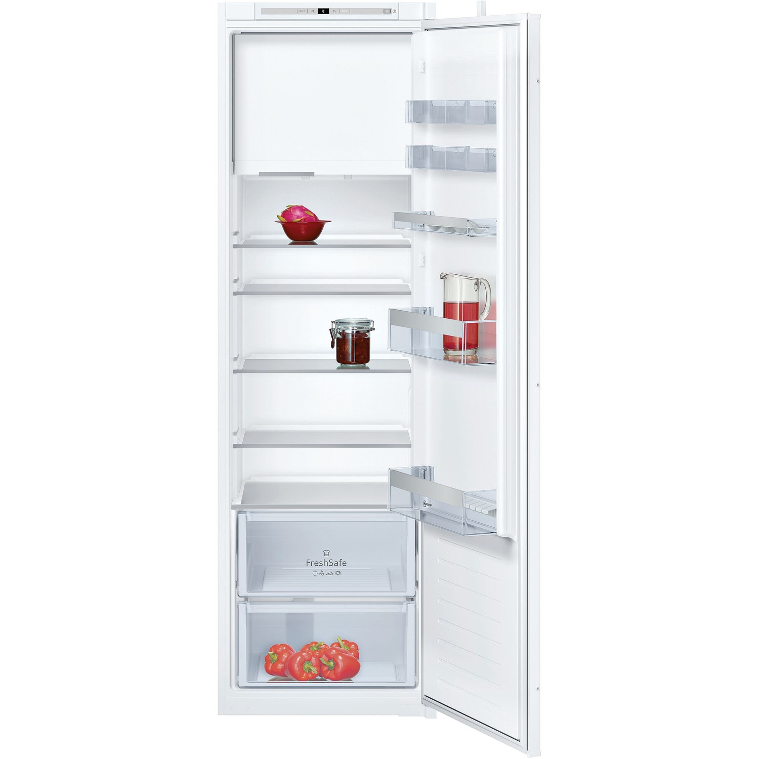 Refurbished Neff N50 KI2822SF0G 286 Litre In-column Integrated Fridge With Icebox