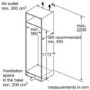 Refurbished Neff KI2822SF0G Integrated In Column 286 Litre Fridge