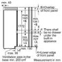 SIEMENS KI34NP60 iQ500 Integrated Fridge Freezer