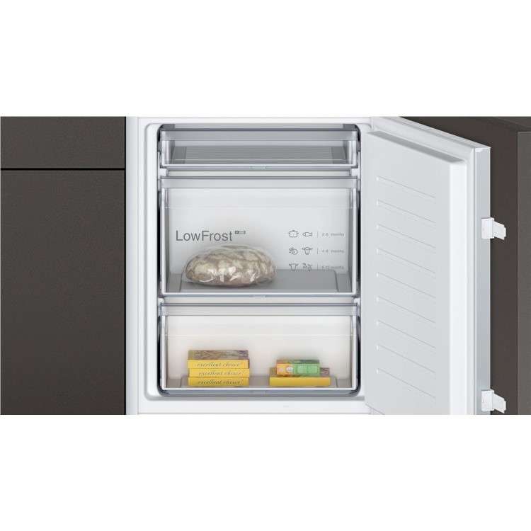 Neff N50 Low Frost 267 Litre 70/30 Integrated Fridge Freezer