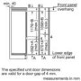 Neff KI5872SF0G N50 Low Frost 70-30 Integrated Fridge Freezer
