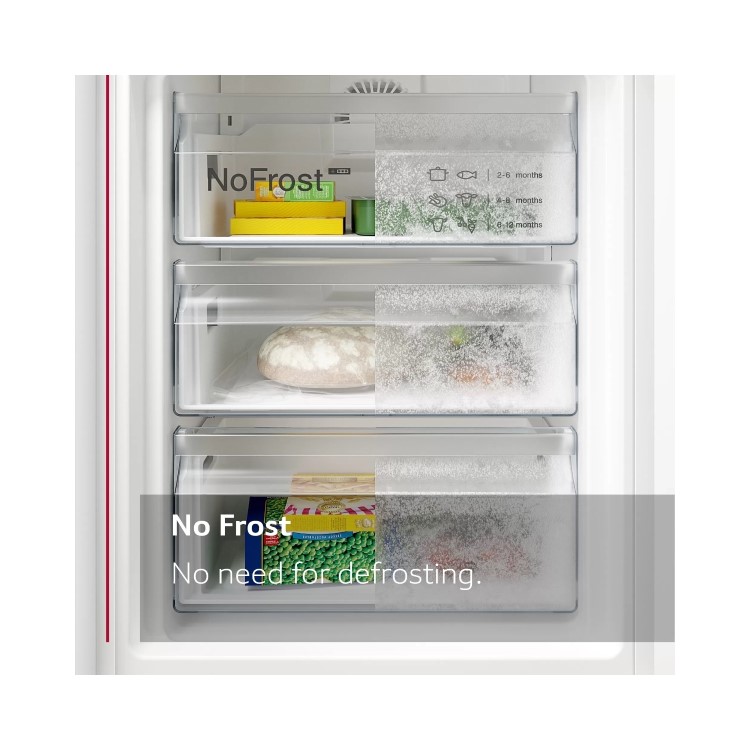 Refurbished Neff N30 KI7861SE0G Integrated 260 Litre 60/40 Fridge Freezer