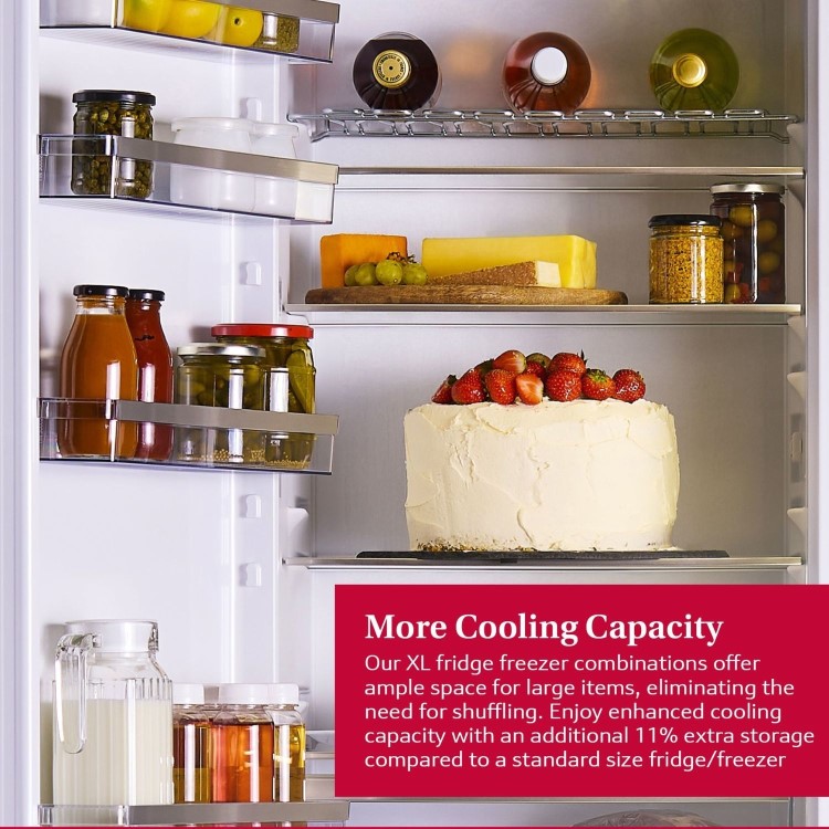 Neff N50 290 Litre 60/40 Integrated Fridge Freezer