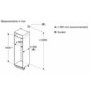 Neff N50 290 Litre 60/40 Integrated Fridge Freezer