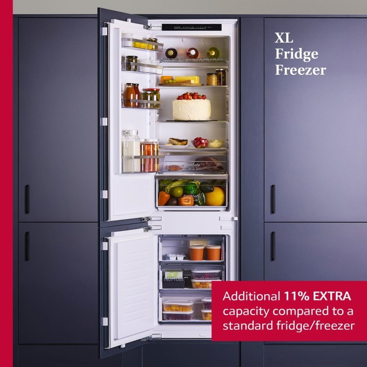 Neff N50 290 Litre 60/40 Integrated Fridge Freezer