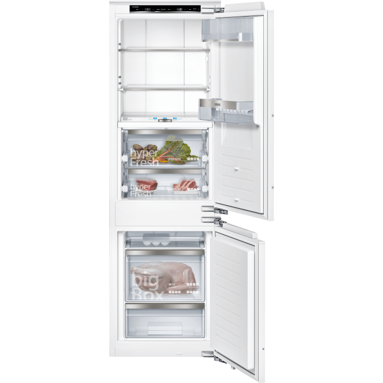 Siemens KI84FPF30 iQ700 Low Frost Integrated Fridge Freezer With hyperFresh Premium Drawer