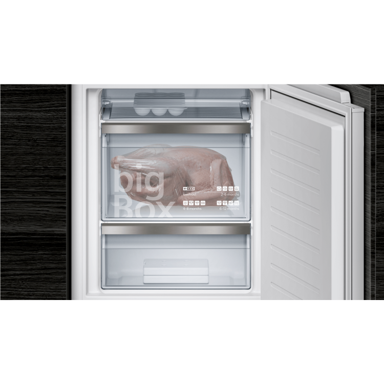 Siemens KI84FPF30 iQ700 Low Frost Integrated Fridge Freezer With hyperFresh Premium Drawer