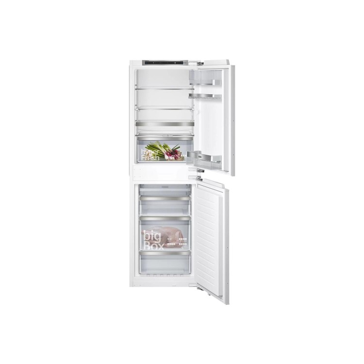 Refurbished Siemens KI85NADE0G iQ500 NoFrost 50-50 Split Integrated Fridge Freezer