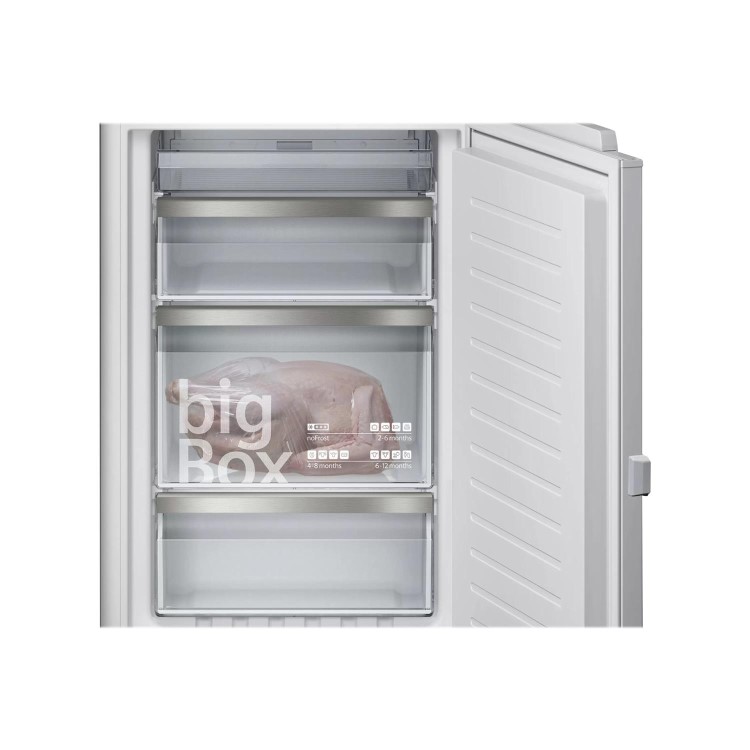 Refurbished Siemens KI85NADE0G iQ500 NoFrost 50-50 Split Integrated Fridge Freezer