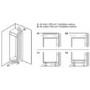 Siemens iQ500 260 Litre 70/30 Integrated Fridge Freezer - White