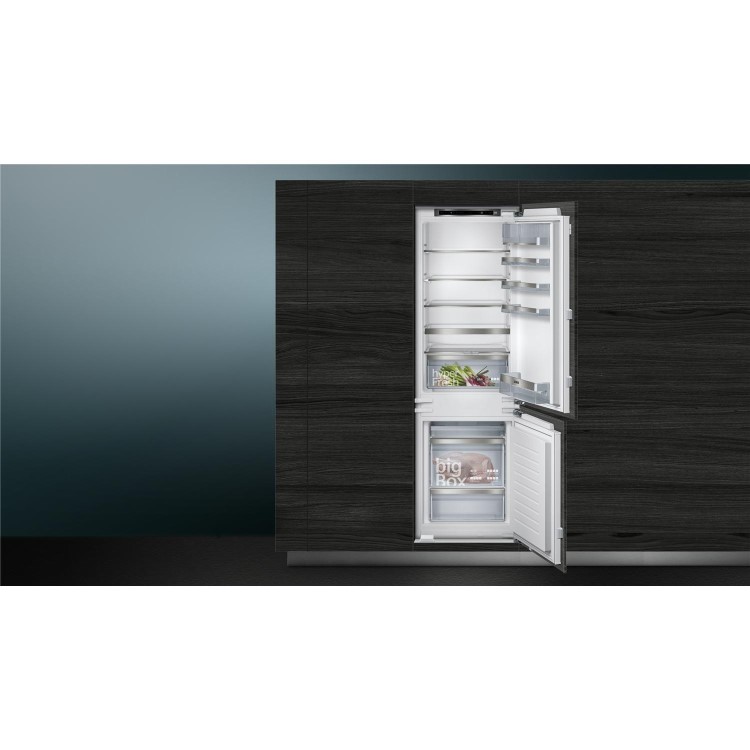 Siemens KI86SAF30G 56cm Wide 60-40 Integrated Upright Fridge Freezer - White