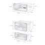 Siemens iQ100 270 Litre 70/30 Integrated Fridge Freezer - White