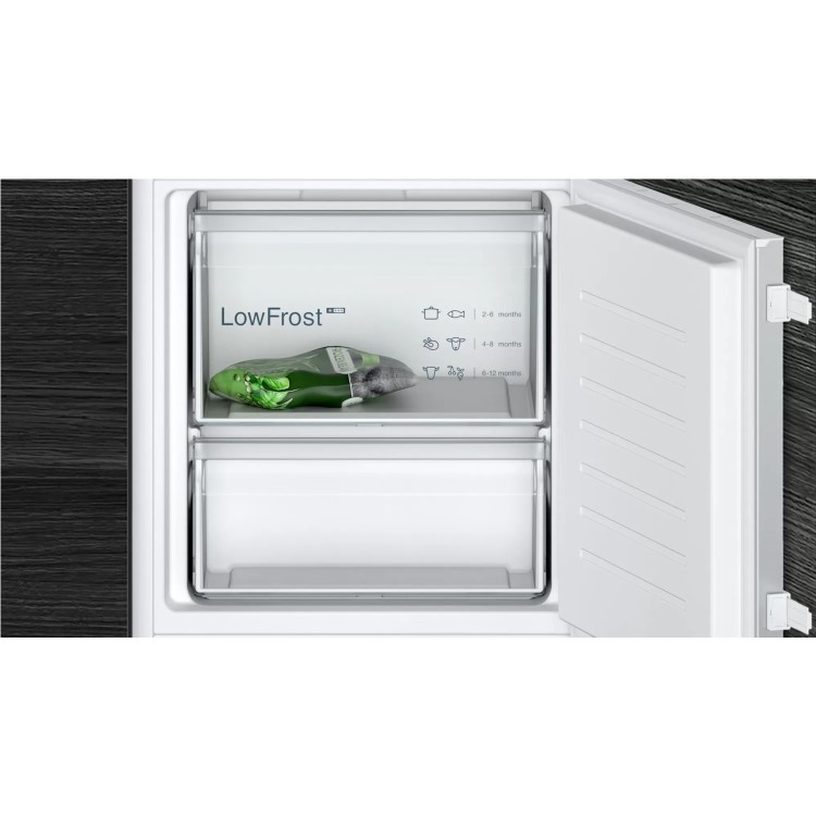 Siemens iQ100 Low Frost 70-30 Split Integrated Fridge Freezer