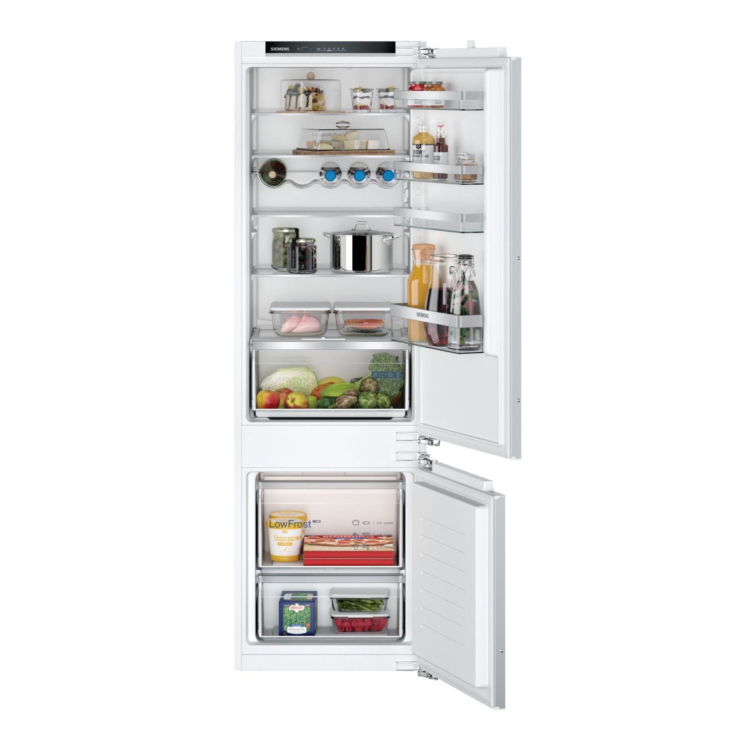 Refurbished Siemens KI87VVFE0G Integrated 270 Litre 70/30 Low Frost Fridge Freezer