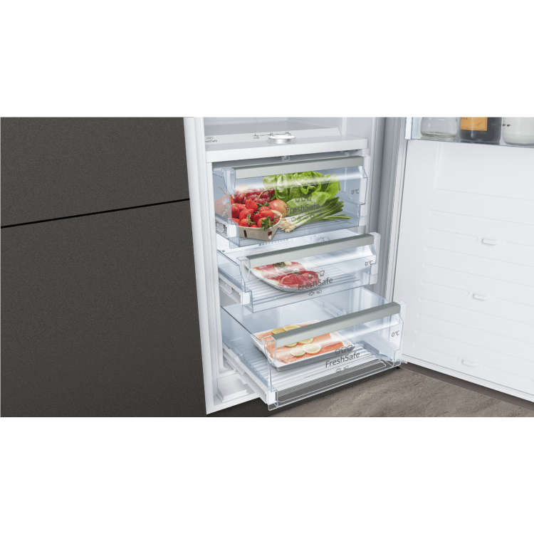 Neff KI8816D30 N90 289L Integrated Larder Fridge With FresnSense & Zero Degree Drawers - Door-on-door