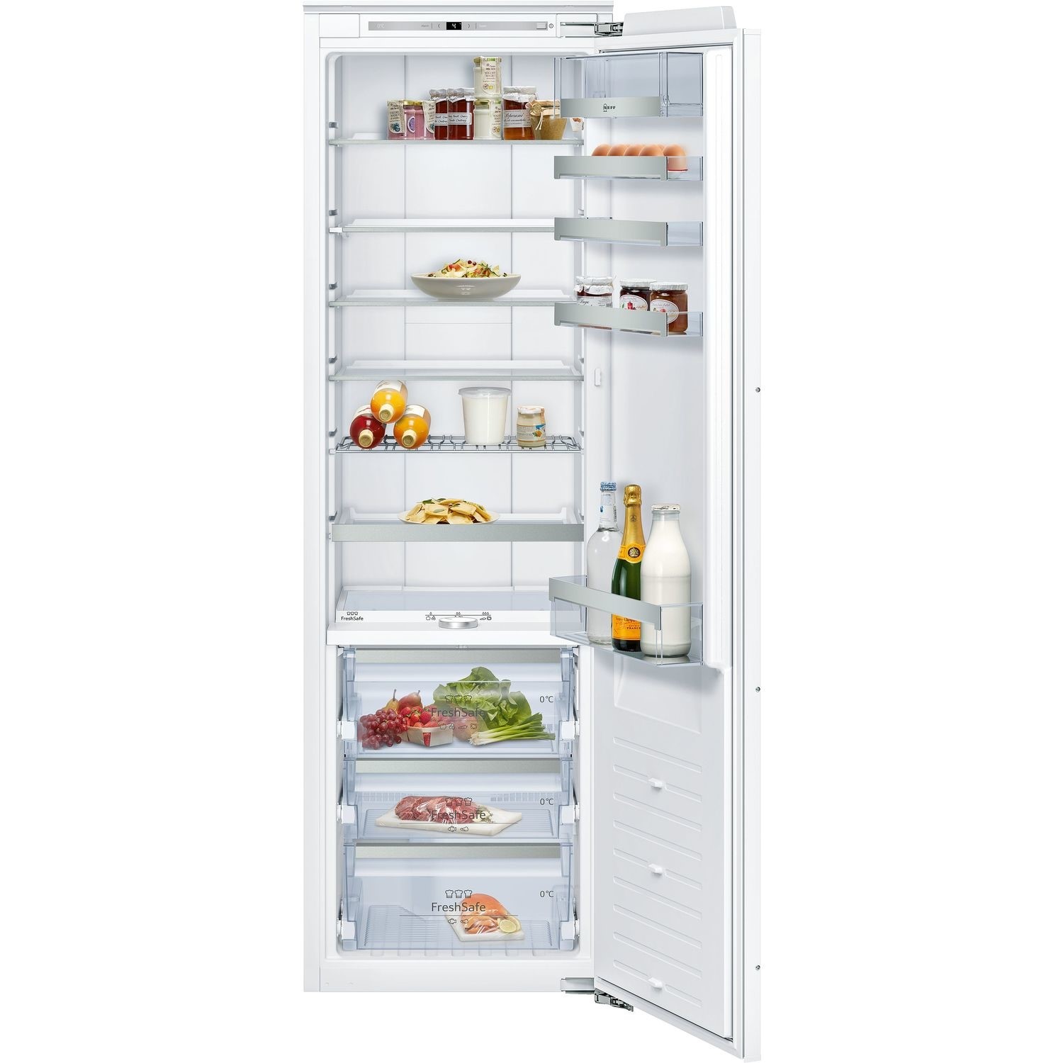 Refurbished Neff KI8816DE0 N90 Integrated 289 Litre Larder Fridge White