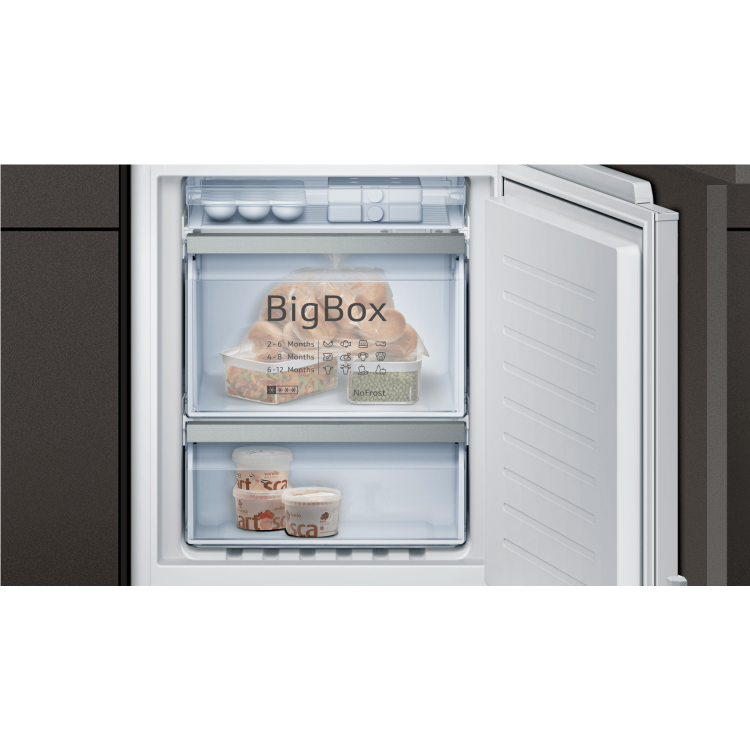 Neff KI8865D30 70-30 233L Integrated Fridge Freezer - Door-on-door