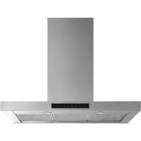 Smeg 90cm Slimline Chimney Cooker Hood with Auto Vent - Stainless Steel