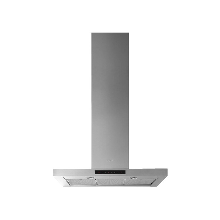 Smeg 90cm Slimline Chimney Cooker Hood with Auto Vent - Stainless Steel