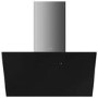 Smeg 90cm Angled Chimney Hood - Black