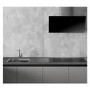 Smeg 90cm Angled Chimney Hood - Black