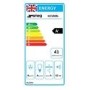 Smeg 90cm Angled Chimney Hood - Black