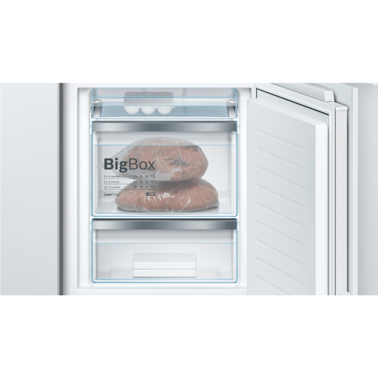 Bosch KIF84PF30 Serie 8 Integrated Fridge Freezer With Twin VitaFreshPro Drawers