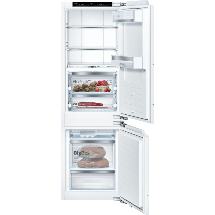 Bosch Series 8 223 Litres 60/40 Integrated Fridge Freezer With BigBox Drawer