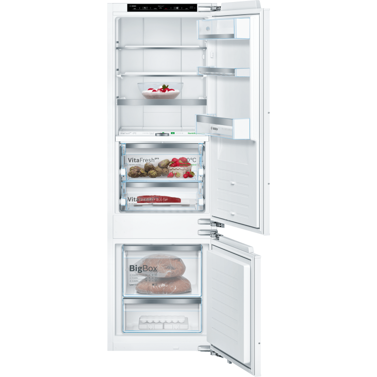 Bosch KIF87PF30 Serie 8 Integrated Fridge Freezer With Twin VitaFreshPro Drawers