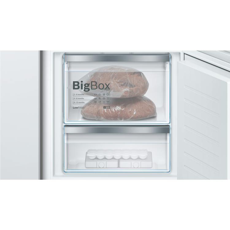 Bosch KIF87PF30 Serie 8 Integrated Fridge Freezer With Twin VitaFreshPro Drawers