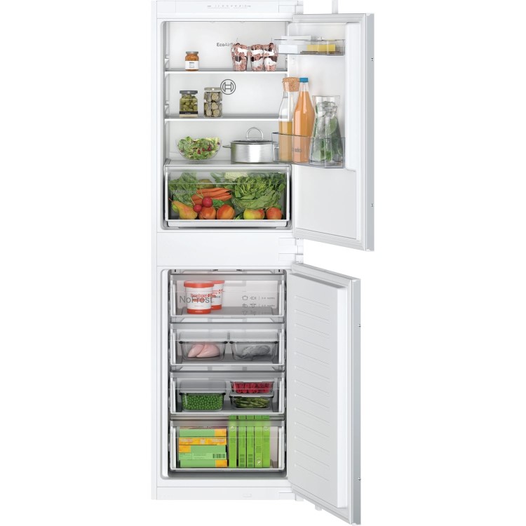 Refurbished Bosch Serie 2 KIN85NSF0G Integrated 249 Litre 50/50 Frost Free Fridge Freezer White