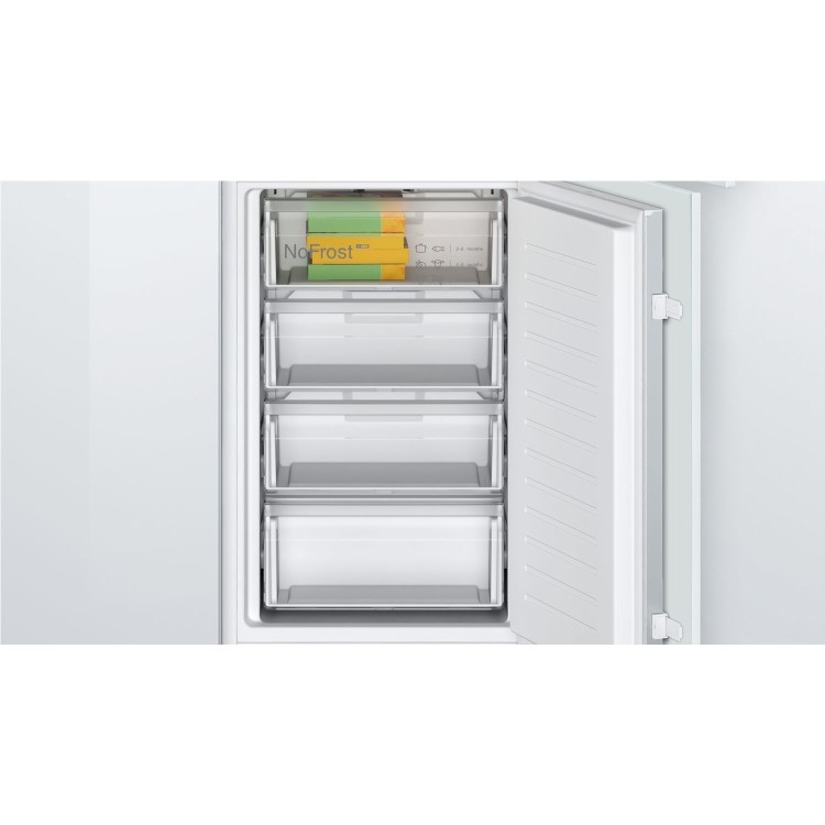 Refurbished Bosch Serie 2 KIN85NSF0G Integrated 249 Litre 50/50 Frost Free Fridge Freezer White