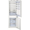 GRADE A1 - Bosch Frost Free Integrated Fridge Freezer With HydroFresh Drawer