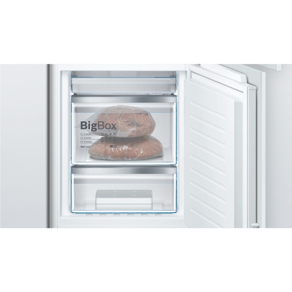 Bosch KIN86AFF0G Serie 6 Frost Free 60/40 Split Integrated Fridge