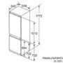 Bosch Series 6 255 Litre 60/40 Integrated Fridge Freezer