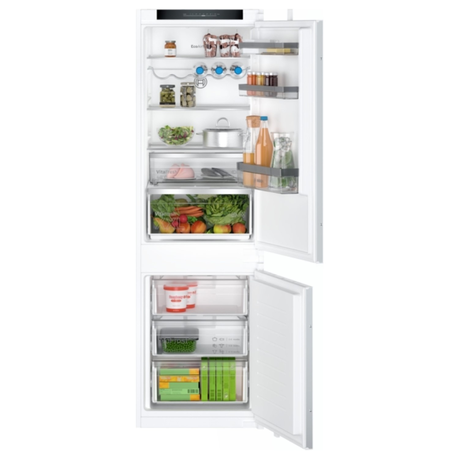 Bosch Series 4 260 Litre 60/40 Integrated Fridge Freezer KIN86VSE0G