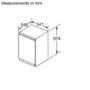 Refurbished Bosch Series 2 KIR21NSE0 Integrated 136 Litre In-column Fridge
