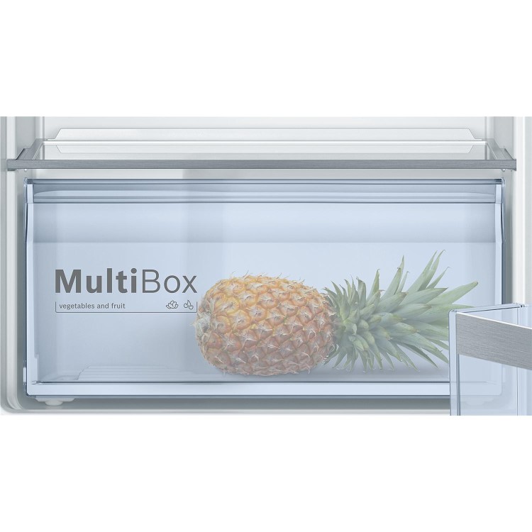 Bosch Serie 4 KIR21VF30G 54cm Wide Integrated In-Column Larder Fridge - White