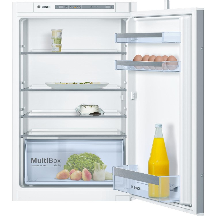 Bosch Serie 4 KIR21VS30G 54cm Wide Integrated Larder Fridge - White