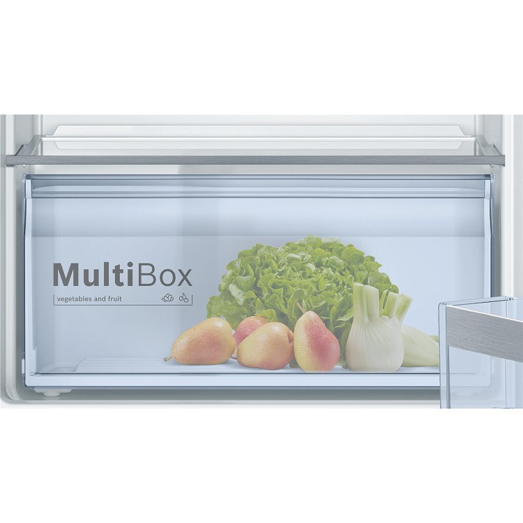 Bosch Serie 4 KIR21VS30G 54cm Wide Integrated Larder Fridge - White
