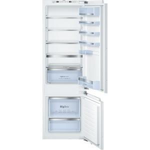 Bosch KIS87AF30G 56cm Wide 70-30 Integrated Upright Fridge Freezer - White