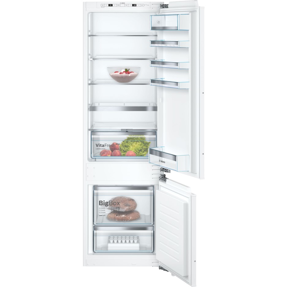 Bosch KIS87AFE0G Serie 6 Low Frost 80/20 Split Integrated Fridge