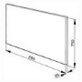 Smeg KIT1A42-6 70cm Splashback in Stainless steel