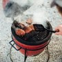 Kamado Joe Joe Junior with Cast Iron Stand