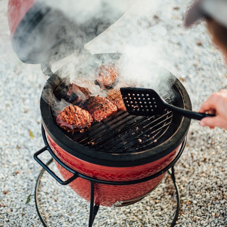 Kamado Joe Joe Junior with Cast Iron Stand